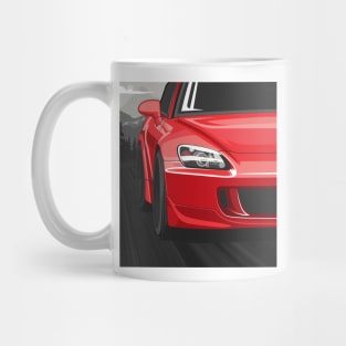 Honda S2000 AP2 Rolling - New Formula Red Mug